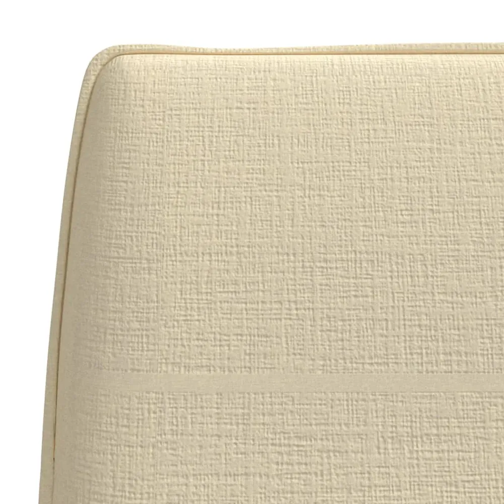 Banc banquette 100 x 75 x 76 cm tissu crème 02_0010569