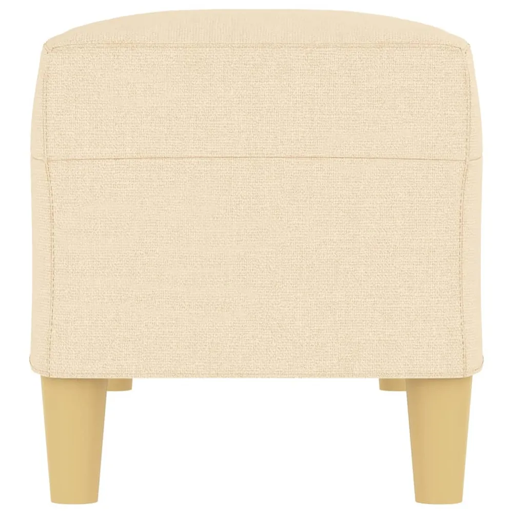 Banc banquette crème 100 x 35 x 41 cm tissu 02_0010652