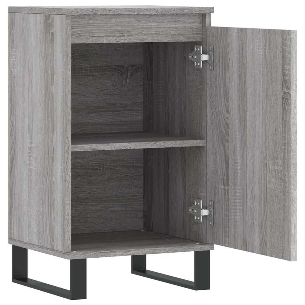 Buffet bahut commode armoire meuble de rangement organisateur cuisine salle de séjour salon sonoma 40 x 35 x 70 cm bois d'...