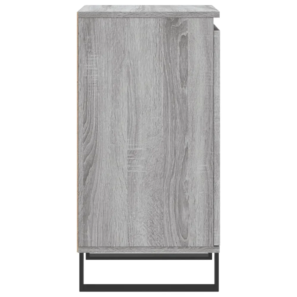 Buffet bahut commode armoire meuble de rangement organisateur cuisine salle de séjour salon sonoma 40 x 35 x 70 cm bois d'...