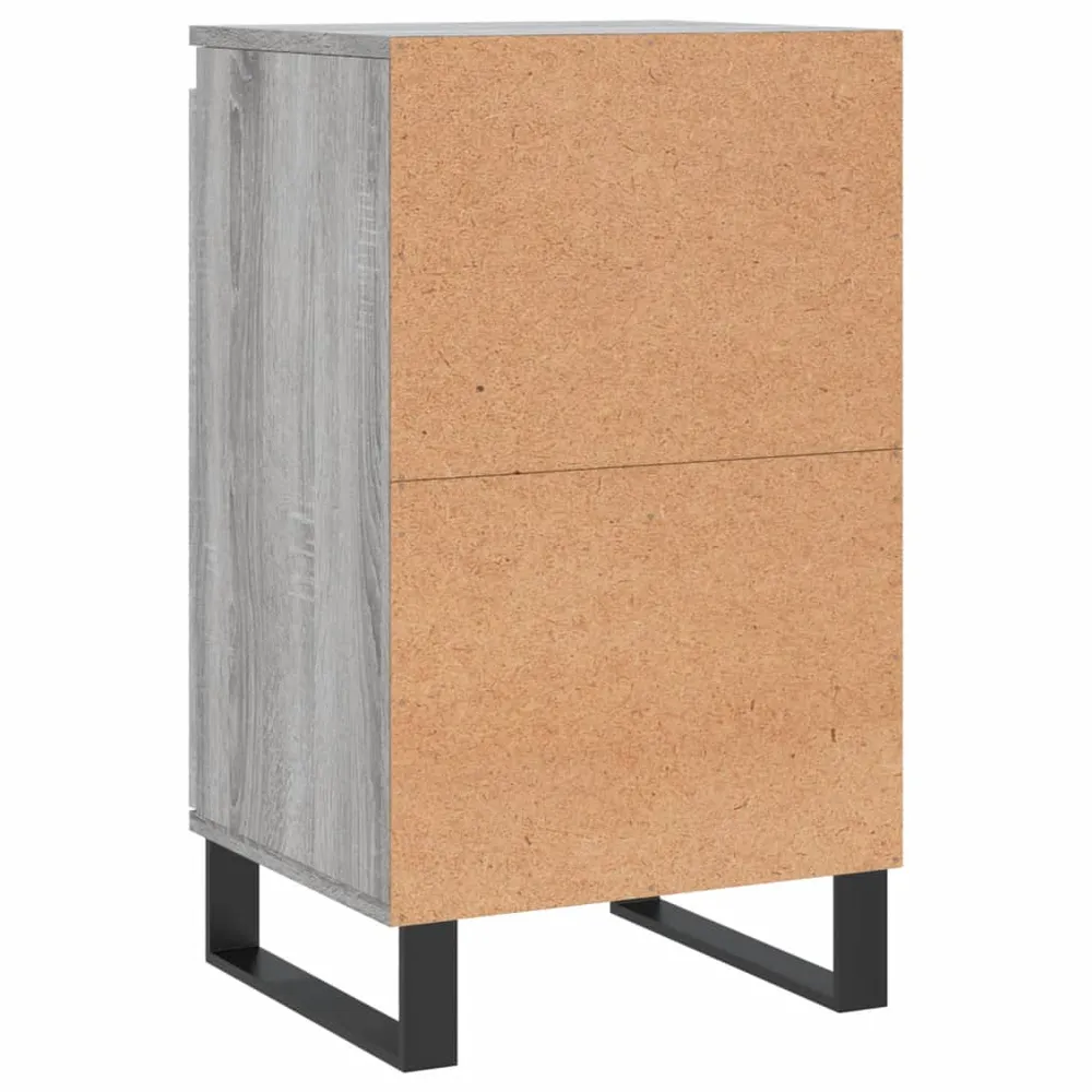 Buffet bahut commode armoire meuble de rangement organisateur cuisine salle de séjour salon sonoma 40 x 35 x 70 cm bois d'...