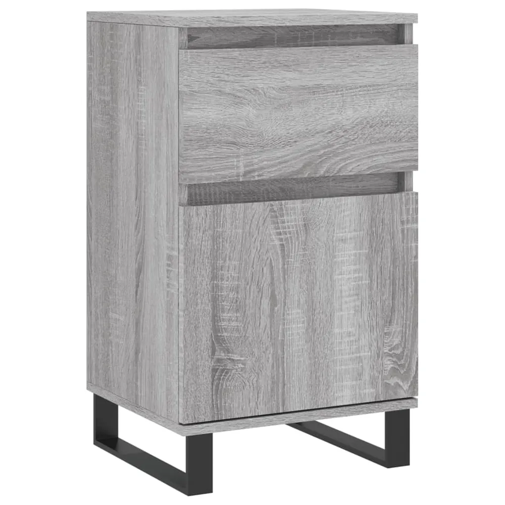 Buffet bahut commode armoire meuble de rangement organisateur cuisine salle de séjour salon sonoma 40 x 35 x 70 cm bois d'...