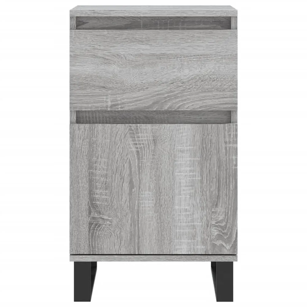 Buffet bahut commode armoire meuble de rangement organisateur cuisine salle de séjour salon sonoma 40 x 35 x 70 cm bois d'...