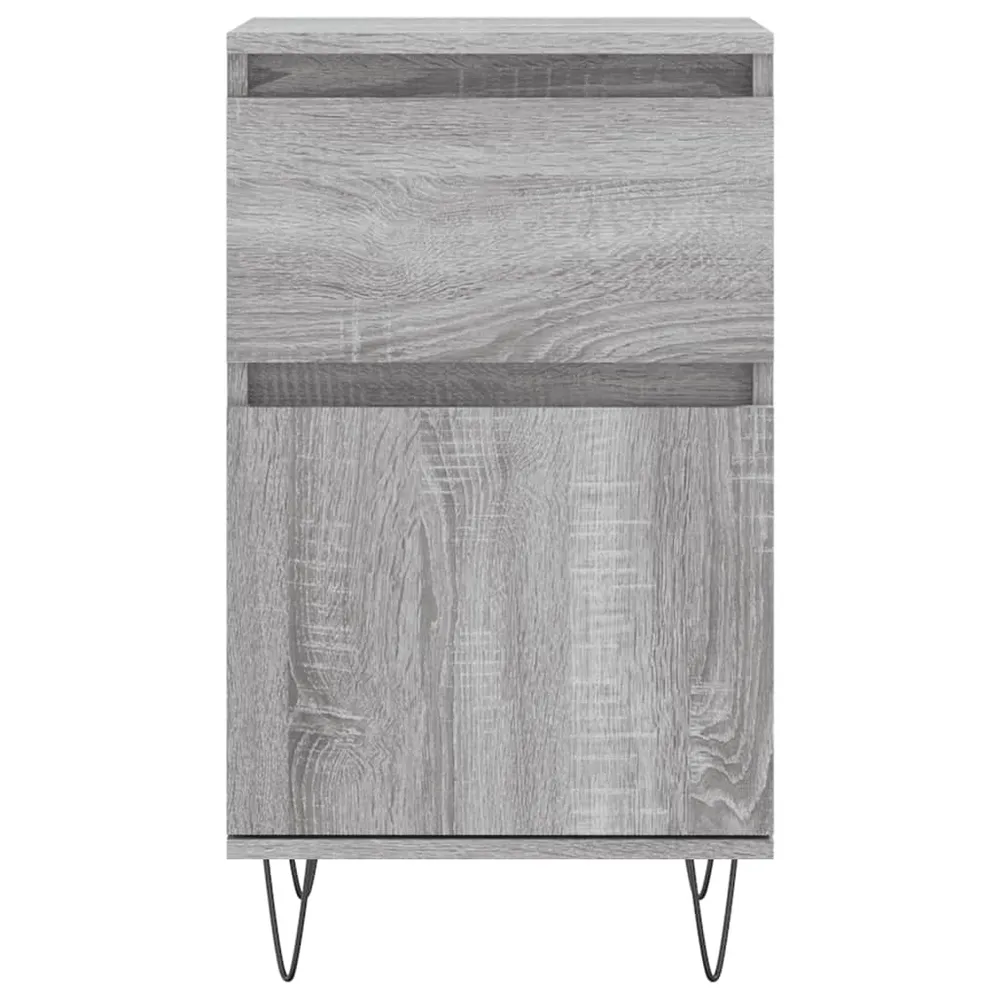 Buffet bahut commode armoire meuble de rangement organisateur cuisine salle de séjour salon sonoma 40 x 35 x 70 cm bois d'...
