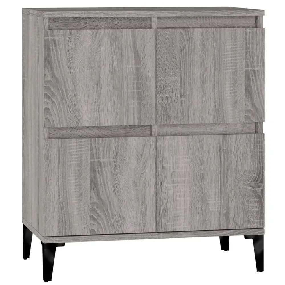 Buffet bahut commode armoire meuble de rangement organisateur cuisine salle de séjour salonsonoma 60 x 35 x 70 cm bois d'i...