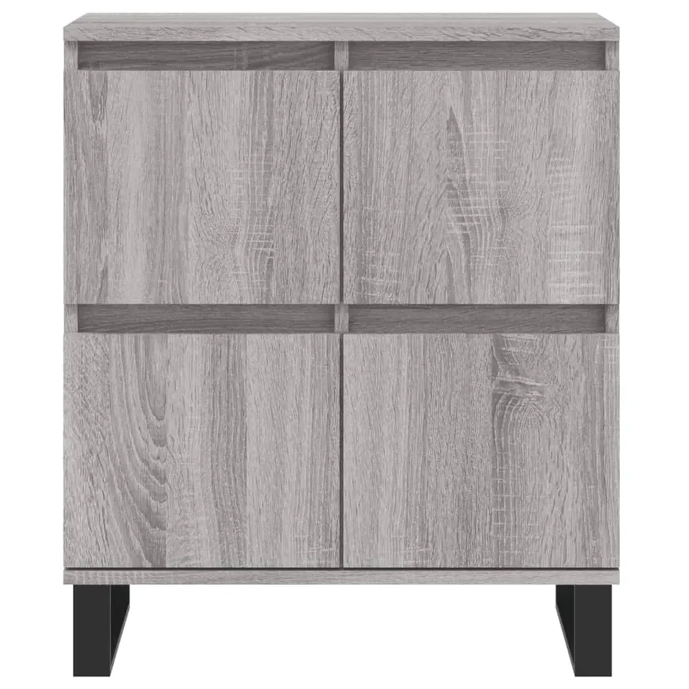 Buffet bahut commode armoire meuble de rangement organisateur cuisine salle de séjour salonsonoma 60 x 35 x 70 cm bois d'i...