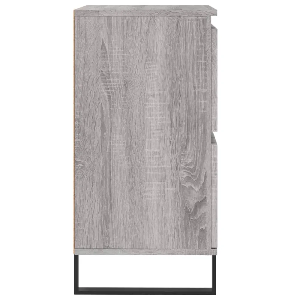 Buffet bahut commode armoire meuble de rangement organisateur cuisine salle de séjour salonsonoma 60 x 35 x 70 cm bois d'i...