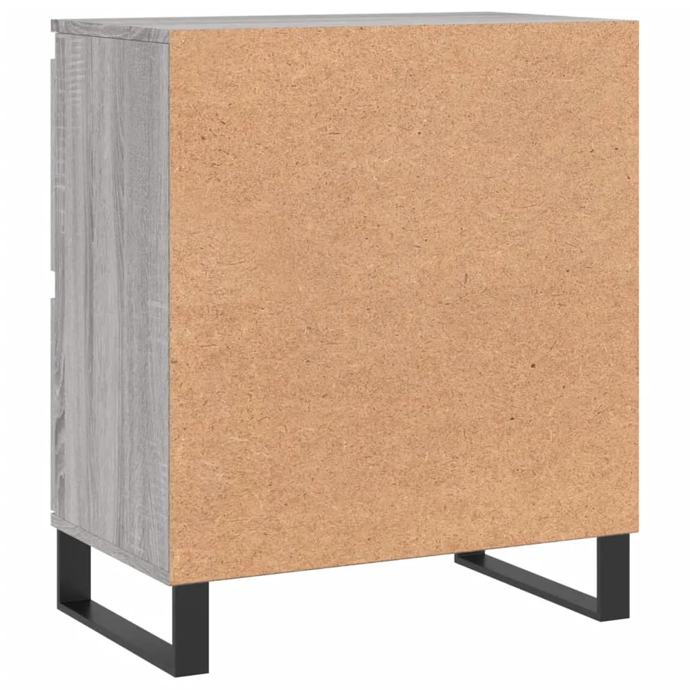 Buffet bahut commode armoire meuble de rangement organisateur cuisine salle de séjour salonsonoma 60 x 35 x 70 cm bois d'i...