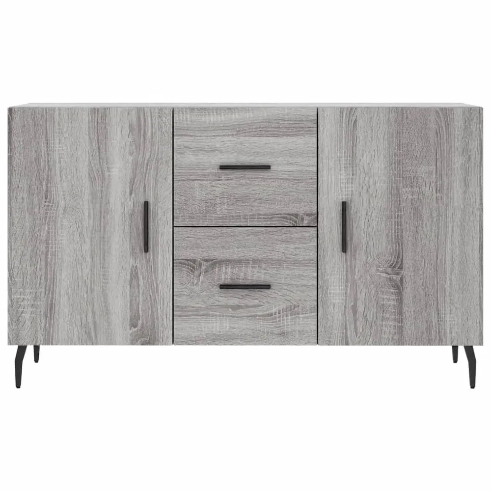Buffet bahut commode armoire meuble de rangement organisateur cuisine salle de séjour salonsonoma 100 x 36 x 60 cm bois d'...