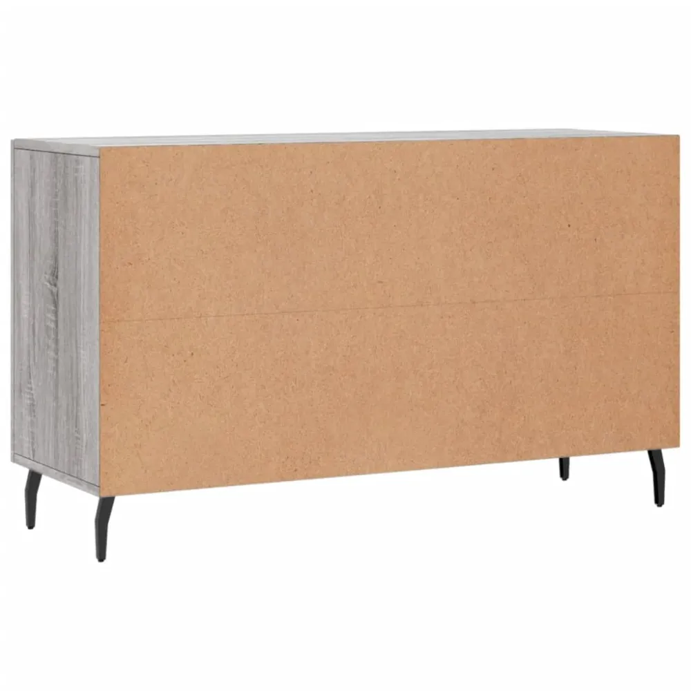 Buffet bahut commode armoire meuble de rangement organisateur cuisine salle de séjour salonsonoma 100 x 36 x 60 cm bois d'...