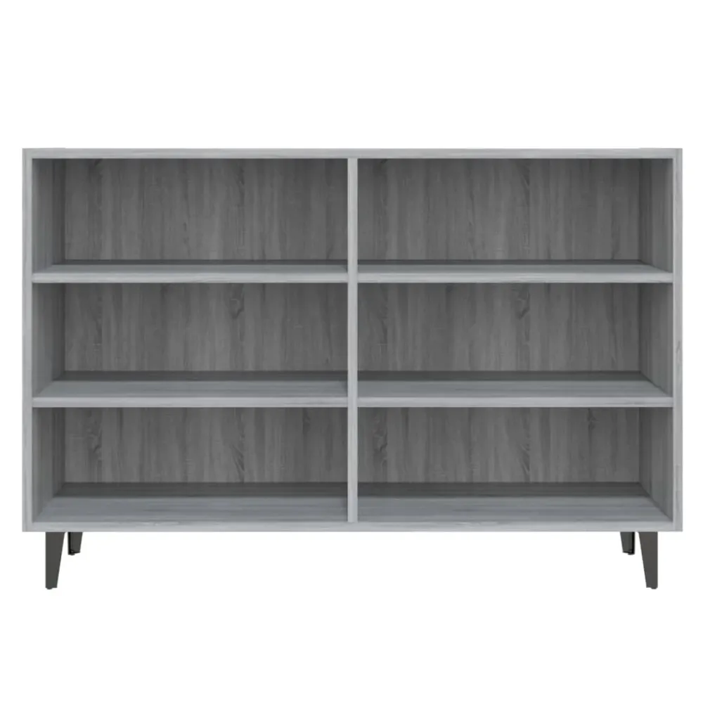 Buffet bahut commode armoire meuble de rangement organisateur cuisine salle de séjour salonsonoma 103,5 x 35 x 70 cm bois...