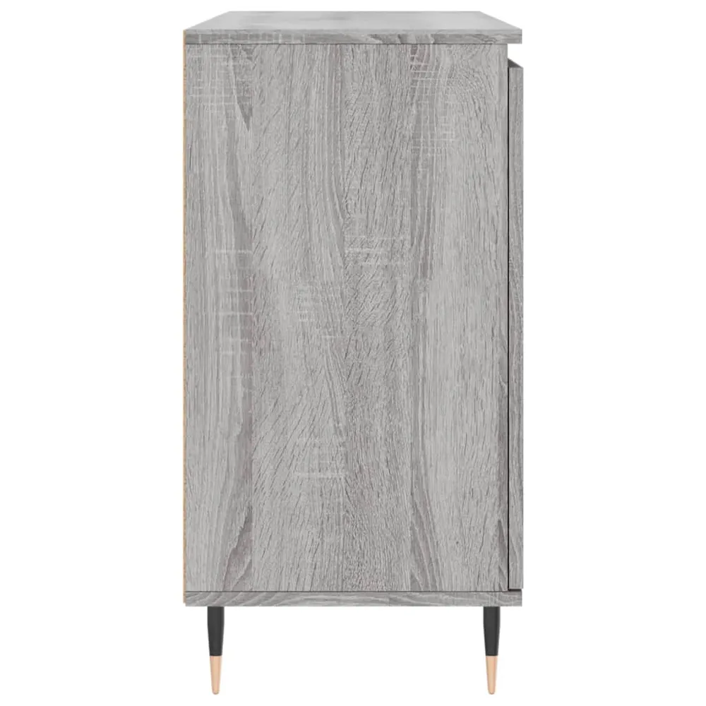 Buffet bahut commode armoire meuble de rangement organisateur cuisine salle de séjour salonsonoma 104 x 35 x 70 cm bois d'...