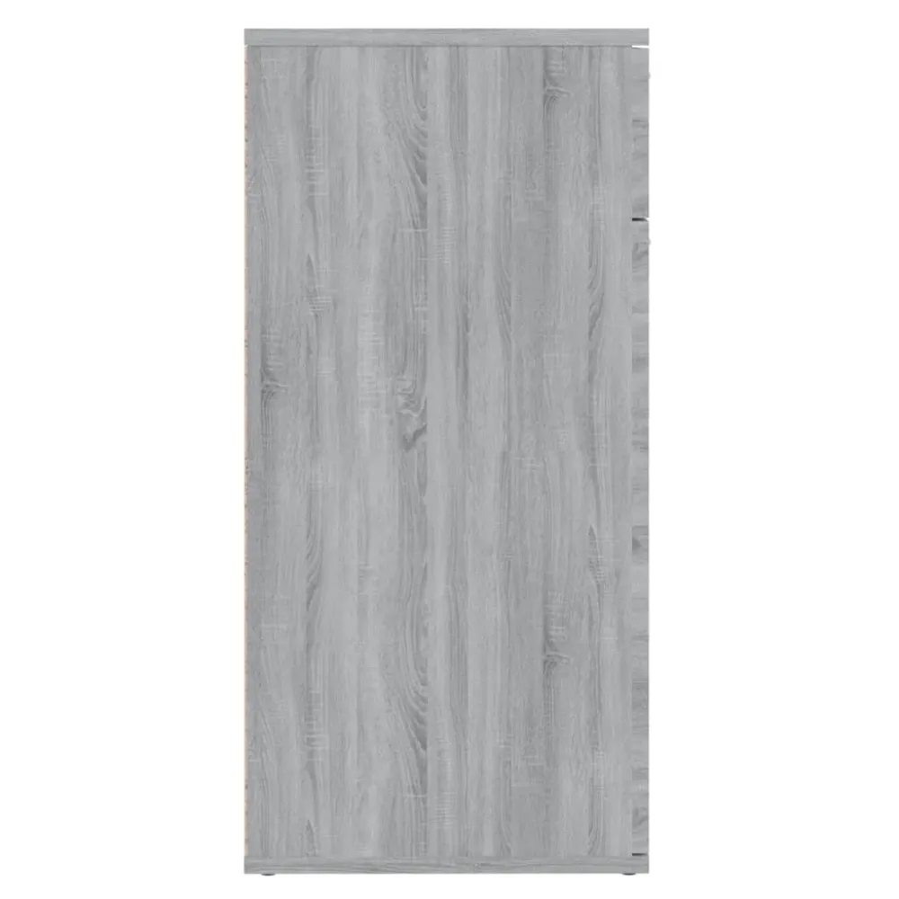 Buffet bahut commode armoire meuble de rangement organisateur cuisine salle de séjour salonsonoma 80 x 36 x 75 cm bois d'i...