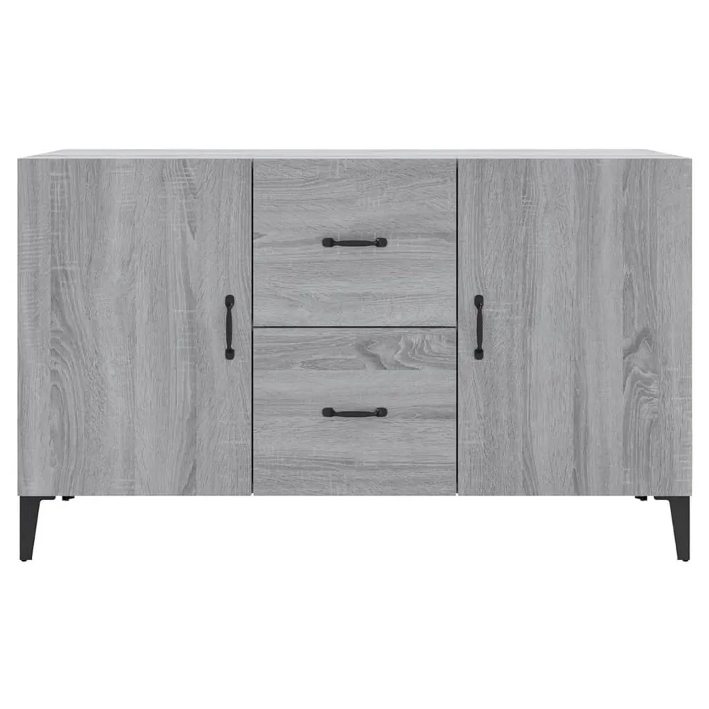 Buffet bahut commode armoire meuble de rangement organisateur cuisine salle de séjour salonsonoma 100 x 36 x 60 cm bois d'...