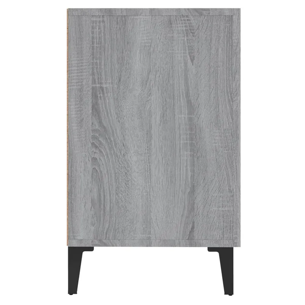 Buffet bahut commode armoire meuble de rangement organisateur cuisine salle de séjour salonsonoma 100 x 36 x 60 cm bois d'...