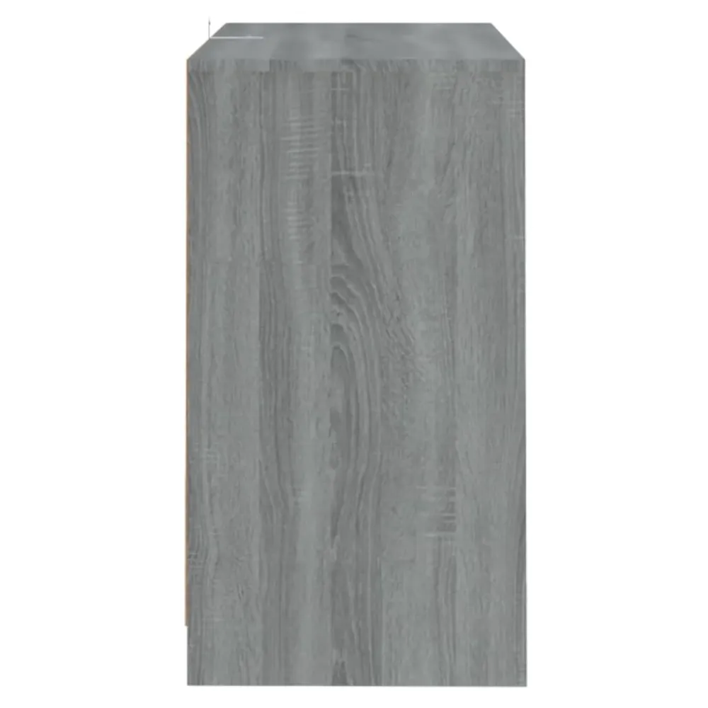 Buffet bahut commode armoire meuble de rangement organisateur cuisine salle de séjour salonsonoma 70 x 41 x 75 cm bois d'i...