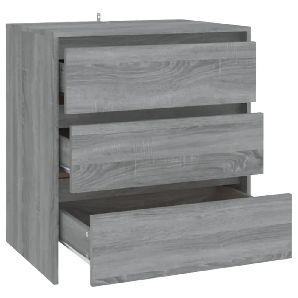 Buffet bahut commode armoire meuble de rangement organisateur cuisine salle de séjour salonsonoma 70 x 41 x 75 cm bois d'i...