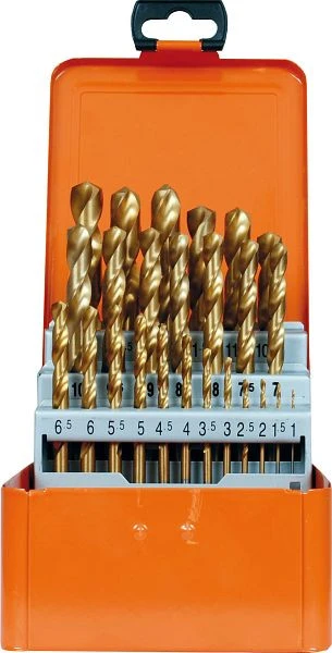 Mallette de forage Projahn HSS-TiN 25 pièces 1-13 / 05 mm 60395 se fournir à bas prix