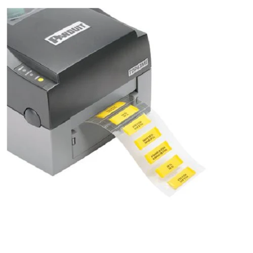 Polyolefin Heat Shrink Label Roll Blanc pur H100X025H1T-2