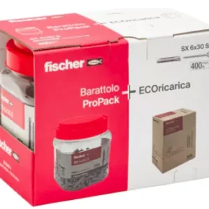 REFILLPACK TASSELLI SX 6X30 S 400PZ FISCHER 00570200