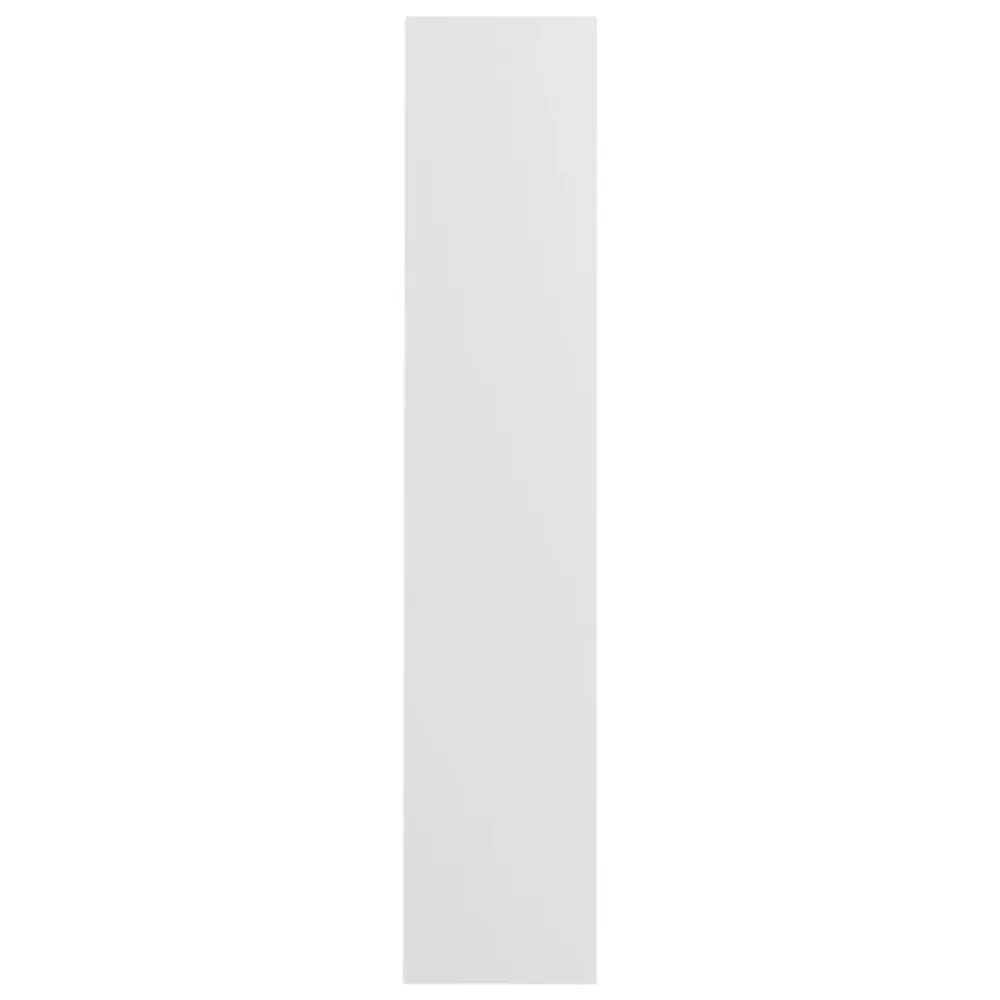 Armoire à chaussures range chaussures rangement meuble entrée couloir salon murale 80 x 18 x 90 cm bois d'ingénierie blanc...