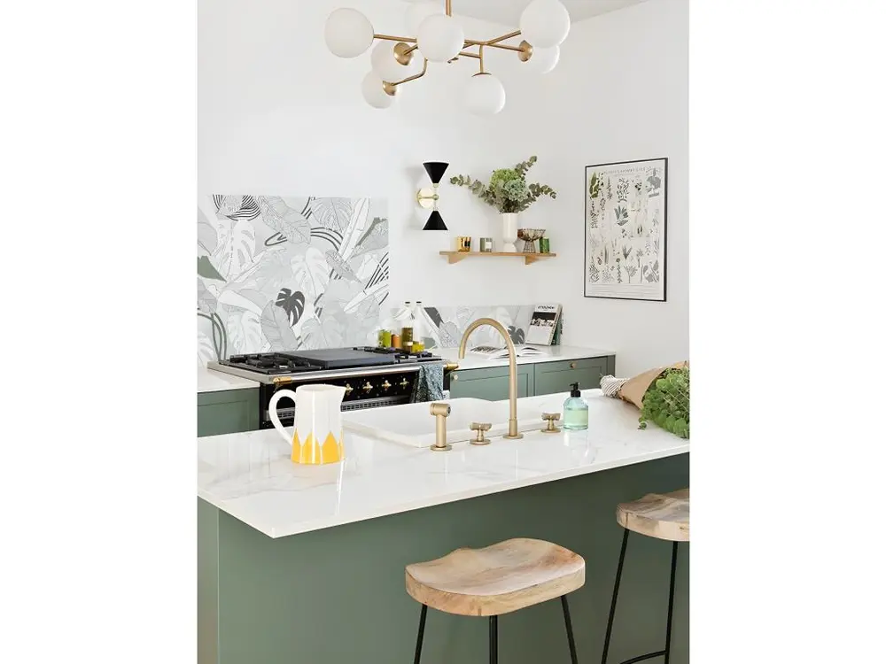 Bandeau ALU lot de 2 L100xH 20cm - Borneo Vert - Aluminium composite