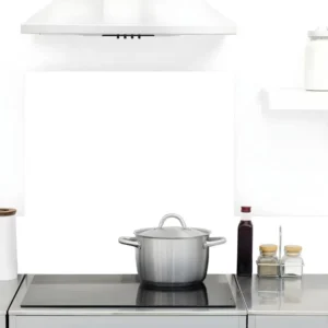 Bandeau ALU lot de 2 L100xH 20cm - Total Blanc pur - Aluminium plein