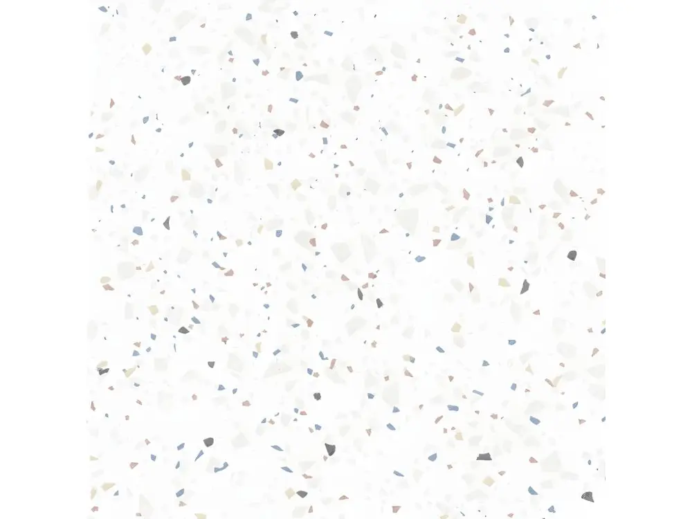 Bandeau PVC lot de 2 : L 70cmxH 30cm - Bianco Terrazzo - VINYLE