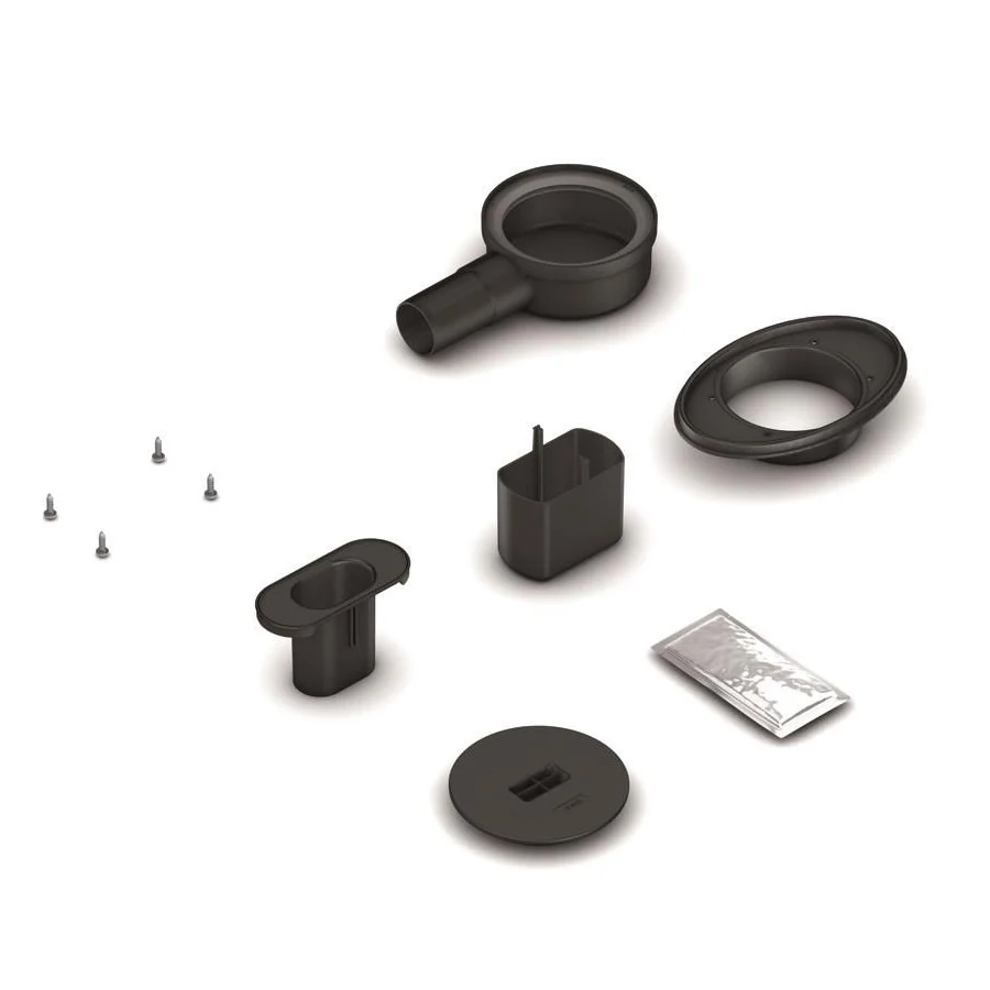Écoulement linéaire horizontal Compact Max DN 40 wedi Fundo