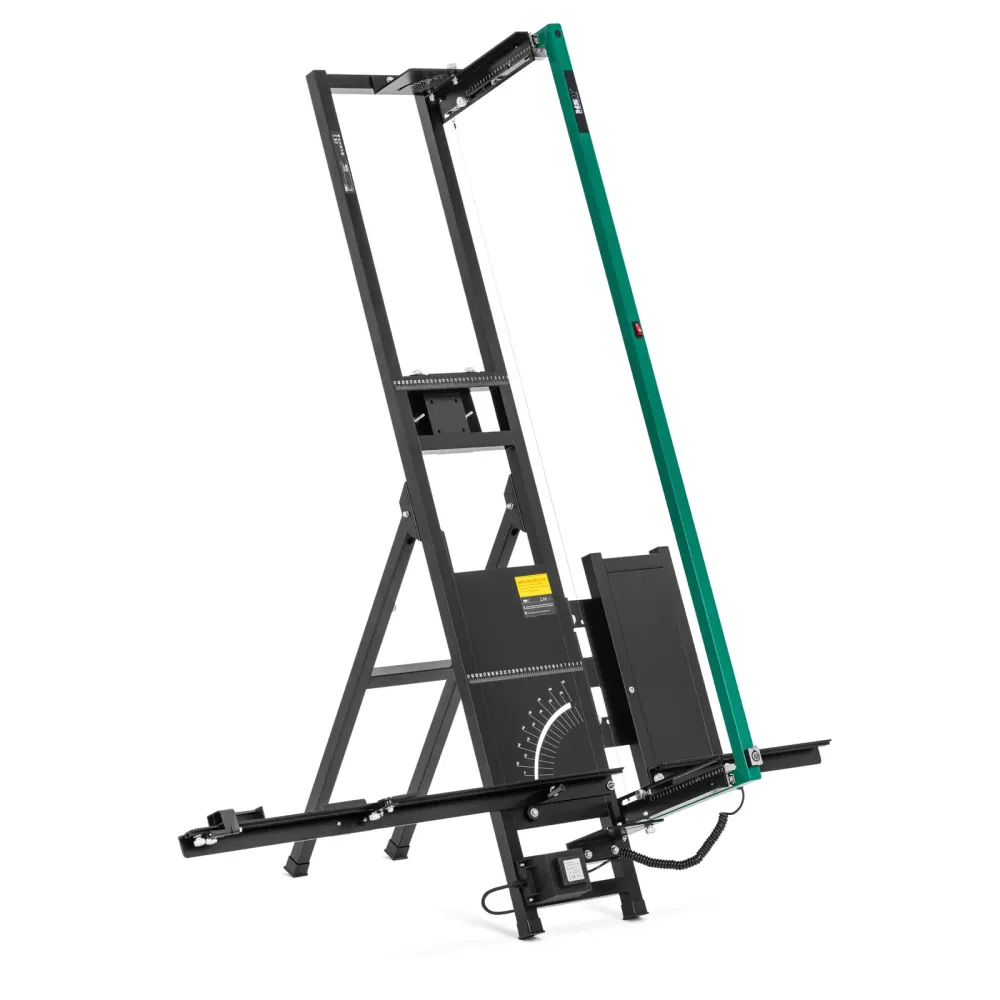 Découpe-polystyrène 200 watts 1 350 mm / 330 mm sur pied aluminium noir métallisé 14_0008862