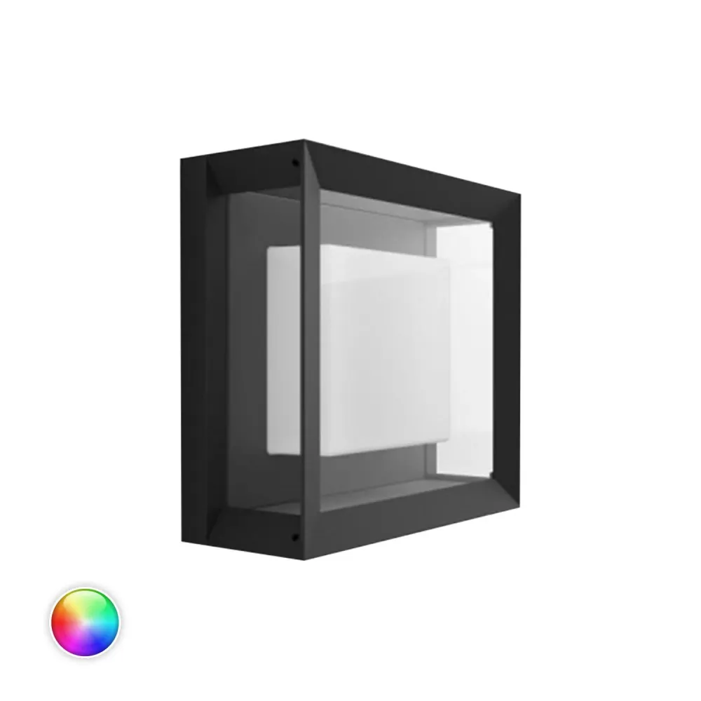 Luminaire mural LED PHILIPS Hue Blanc pur Color Econic 15W Hue PHILIPS