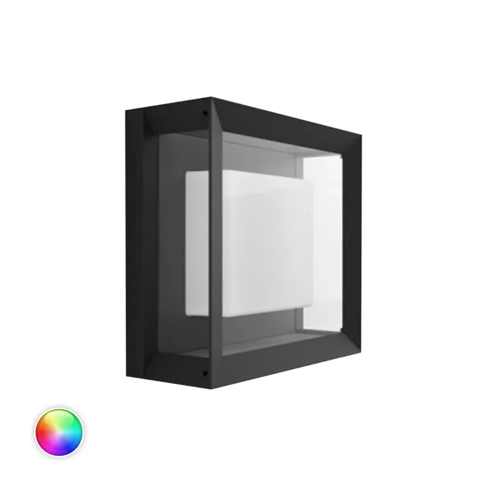 Luminaire mural LED PHILIPS Hue Blanc pur Color Econic 15W Hue PHILIPS