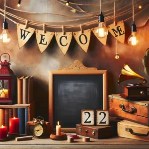 Toile de Fond de Mur D'époque pour la Rentrée RR7-242