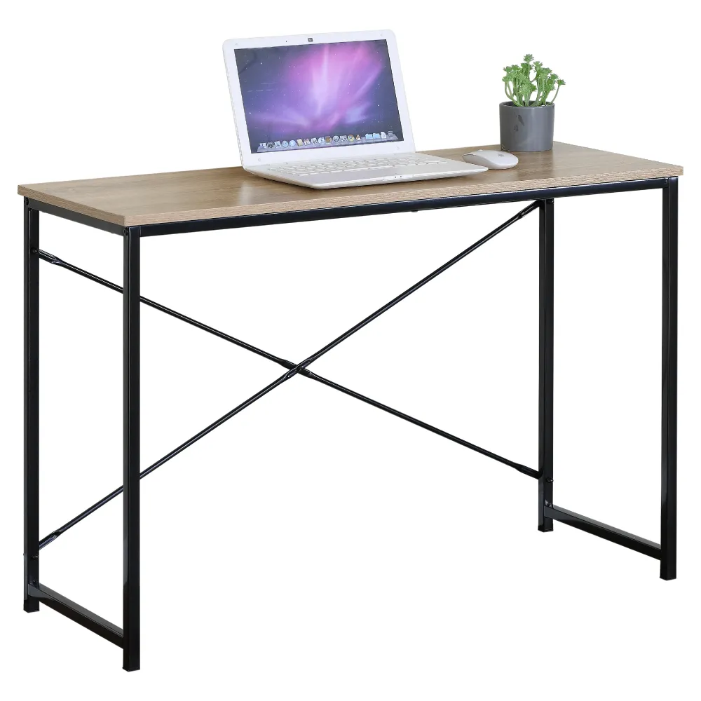 Bureau enfant en bois et métal Compatible avec les classeurs A4
