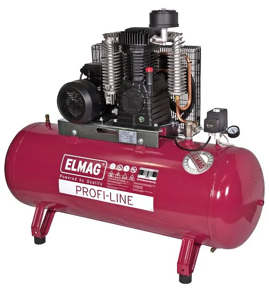 Compresseur ELMAG PROFI-LINE PL 1200/10/270 D avec réseau étoile-triangle 11030 acquérir à bas prix