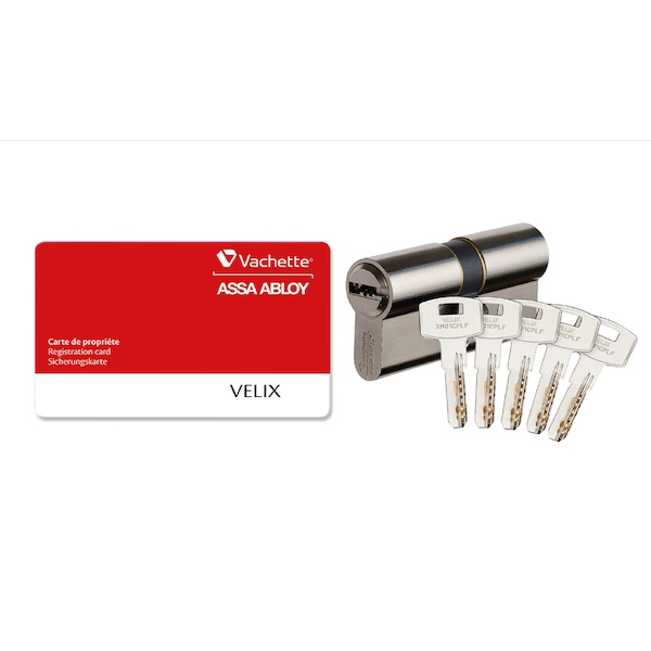 Cylindre européen VELIX 7101 - varié - 30 x 30 mm - VACHETTE
