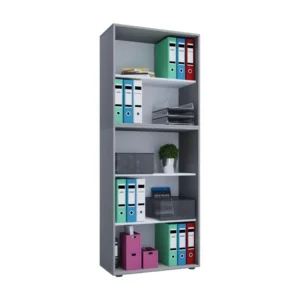 Lona XXL Étagère de bureau avec 3 compartiments, gris.