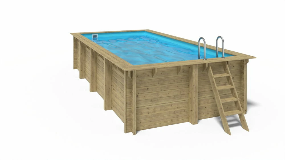 Piscine rectangulaire elly - 6,20 x 3,20 x h. 1,31