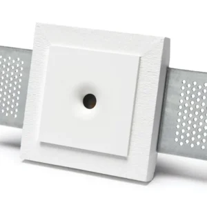 FARETTO DA INCASSO PLAFONE 9010 2W 24VCC 3000K BIANCO