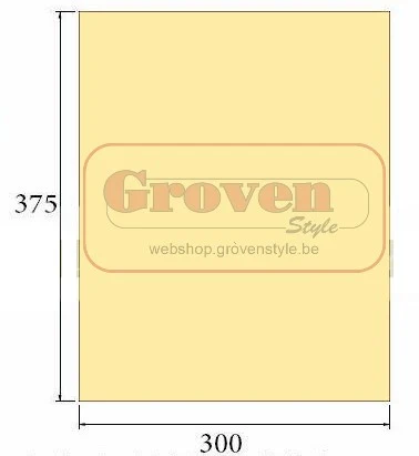 BARBAS - 301575 ECO 400 410 Isolatieplaat L R /Plaque d'isolation gauche ou droite