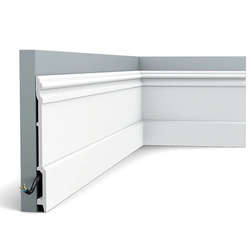 Carton total de 18 mètres de plinthes SX191 - 200x21x2,1 - ORAC DECOR