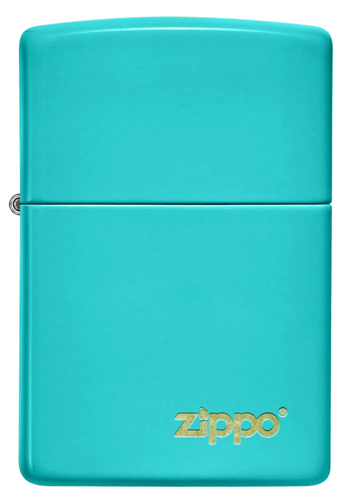 Flat Bleu clair logo