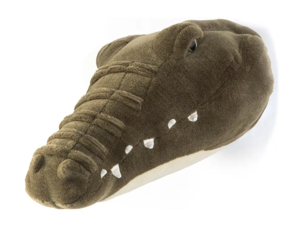Peluche trophée Crocodile Frank collection Aquatique