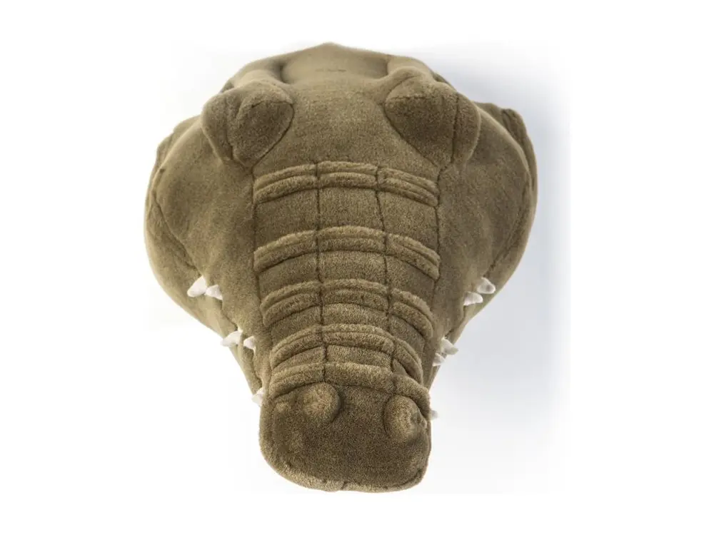 Peluche trophée Crocodile Frank collection Aquatique