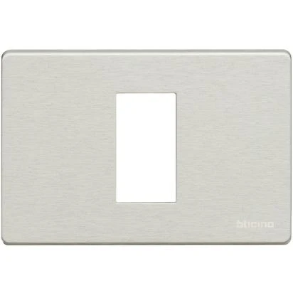 PLACCA 1P/2P/3P PER SCATOLA RETTANGOLARE RESINA MAGIC BTICINO