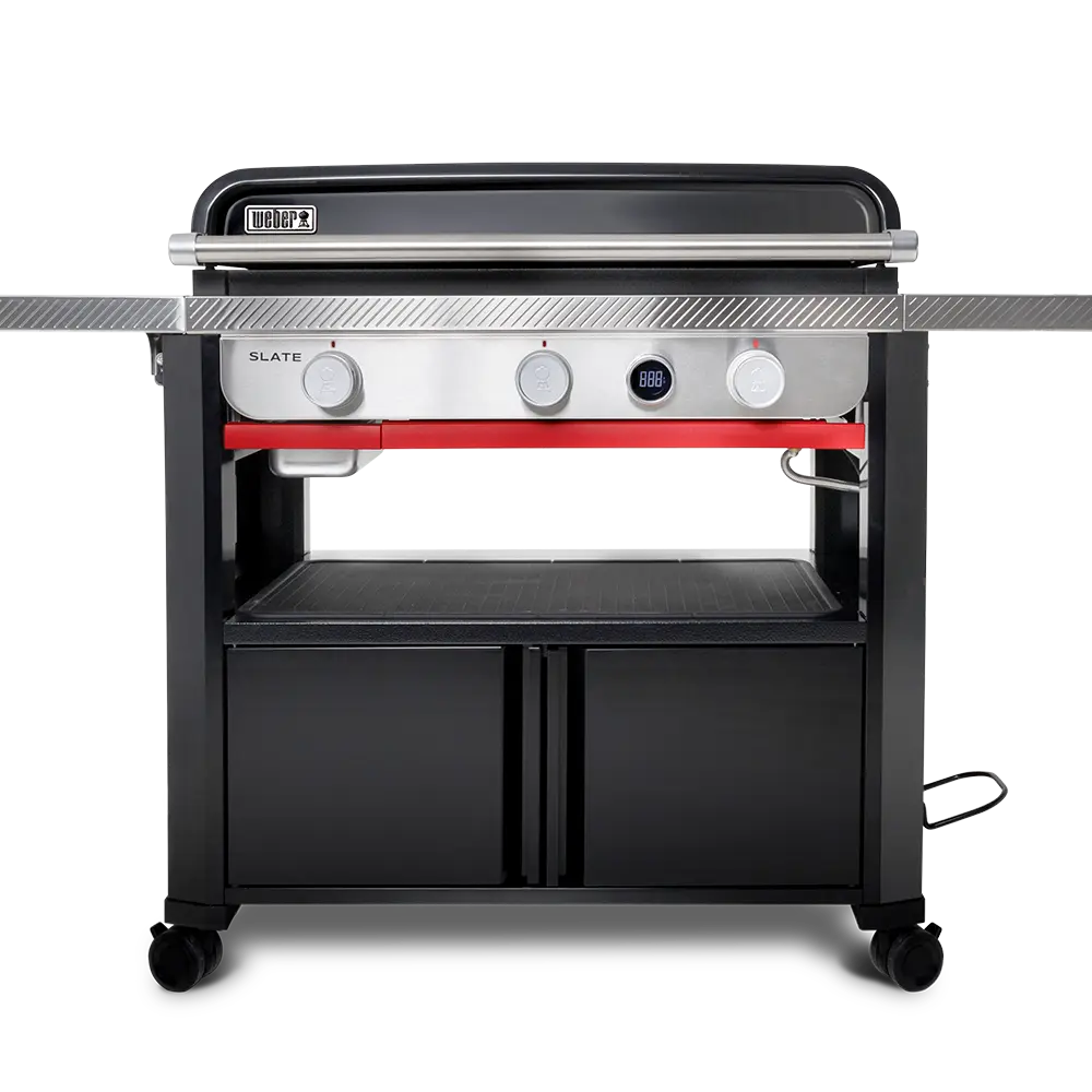 Plancha à gaz sélect slate gpd 76cm sur chariot