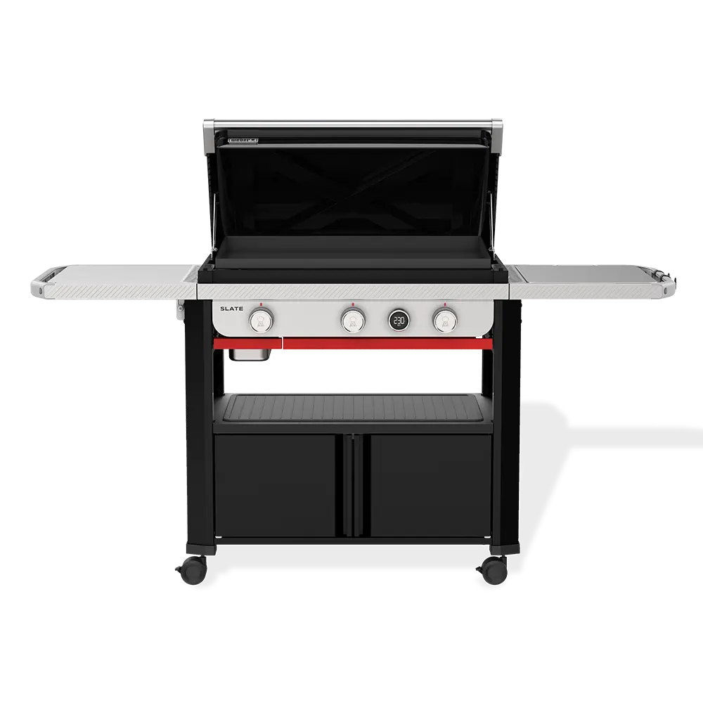 Plancha à gaz sélect slate gpd 76cm sur chariot