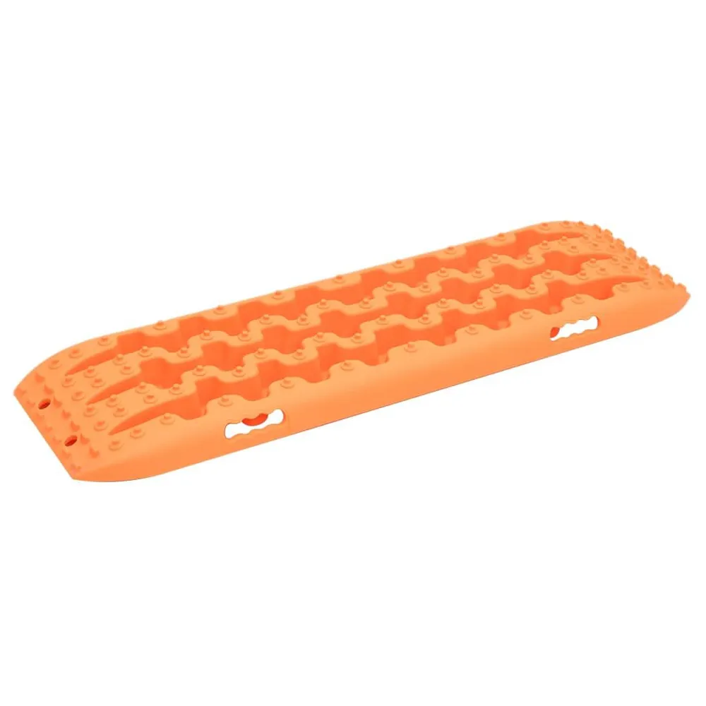 Planches de traction 2 pc Orange 106x30,5x7 cm Polyamide