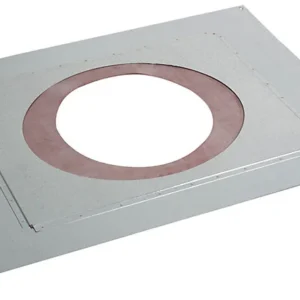 Plaque de distance de sécurité étanche plafond ø80 mm Poujoulat
