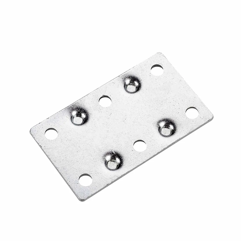 Plaque de fixation à position multiple de 2-1/2'' x 1-3/8'', emballage de 4 unités